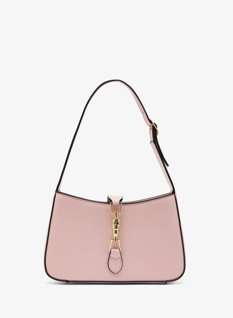 ايلا حقيبة كتف كلاسيكية بلمسة ذهبية